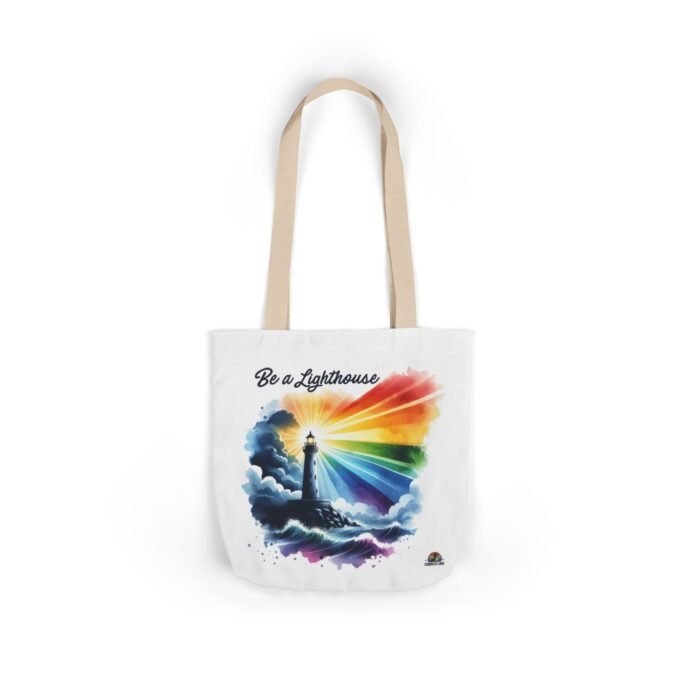 Be a Lighthouse - Canvas Tote - Image 5