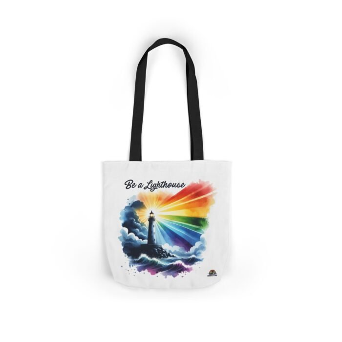 Be a Lighthouse - Canvas Tote - Image 2