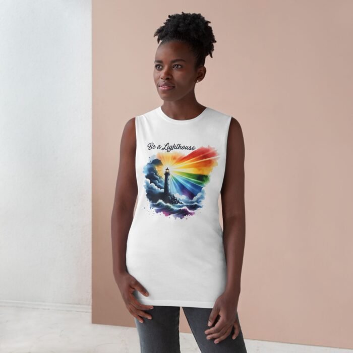 Be a Lighthouse - Unisex Tank - Image 3